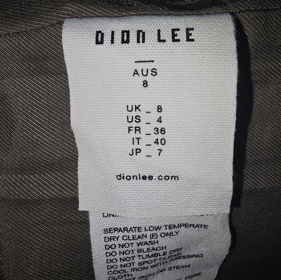 Dion Lee Laced Slider Mini skirt & corset - Picture 6 of 8